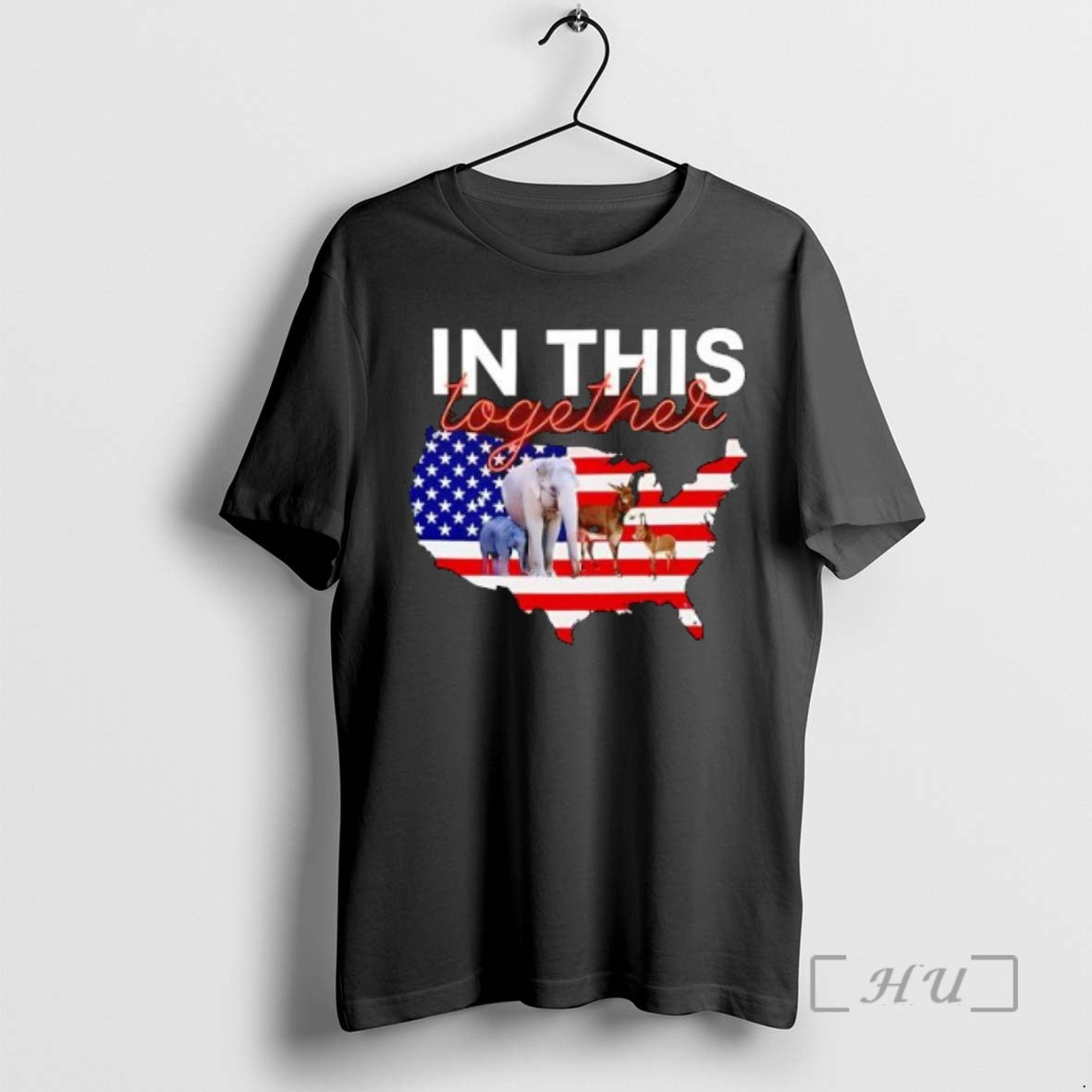 Officials In This Together American Map T-Shirts, Hoodie, Sweatshirt | InkNestWear.com