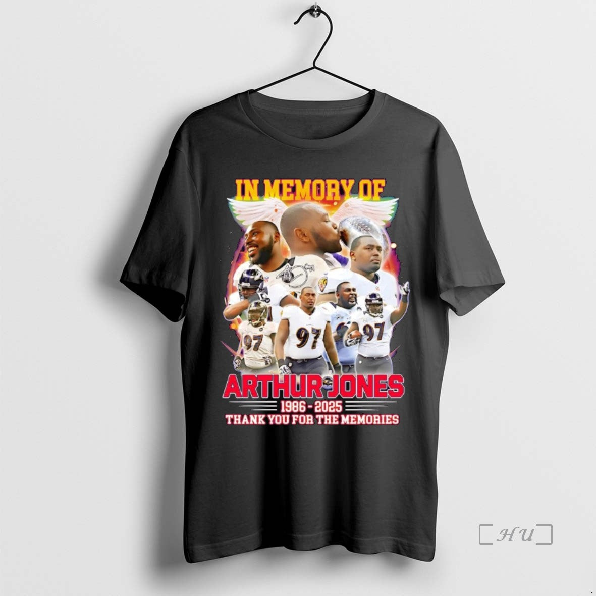 Officials In Memory Of Arthur Jones 1986 2025 Thank You For The Memories Premium T-Shirts, Hoodie, Sweatshirt