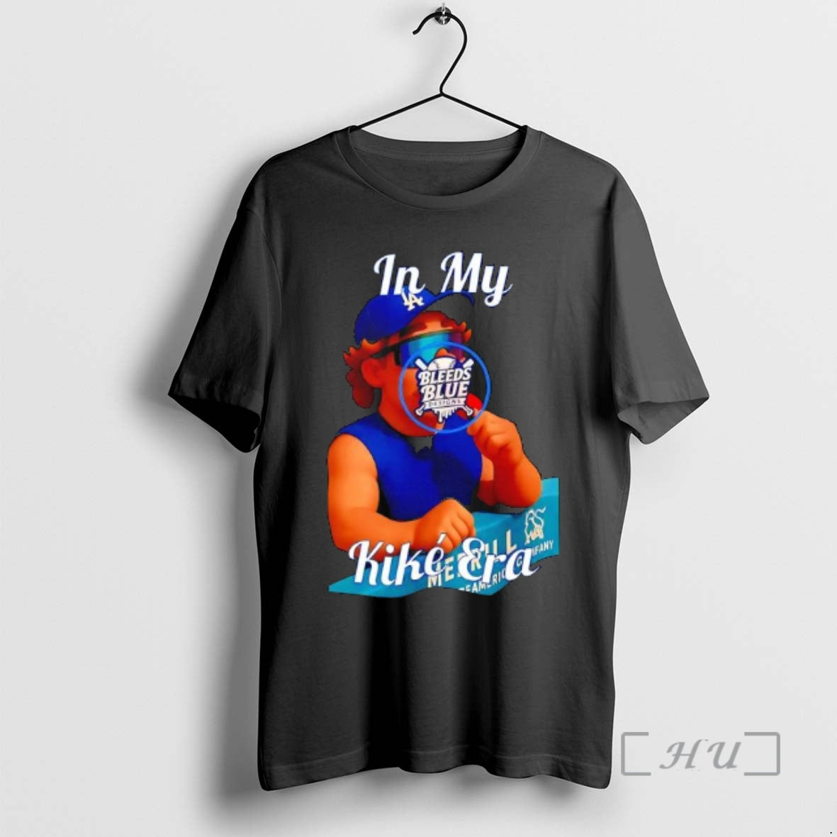Officials In My Kike Era Los Angeles Dodgers Bleeds Blue T-Shirts, Hoodie, Sweatshirt | InkNestWear.com