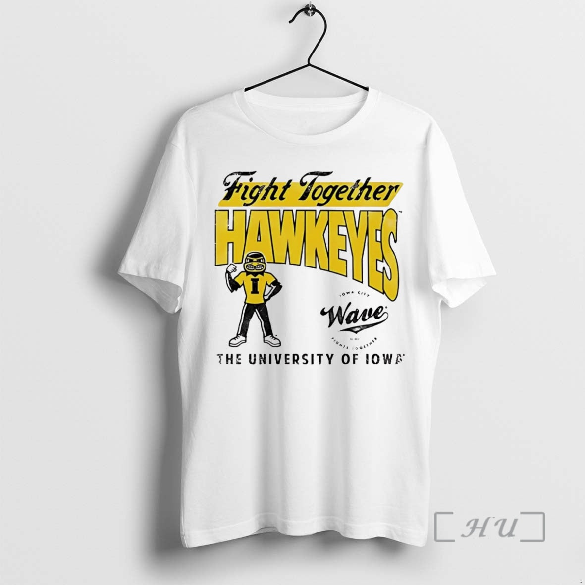 Officials Iowa Hawkeyes Wave Fight Together T-Shirts, Hoodie, Sweatshirt | InkNestWear.com