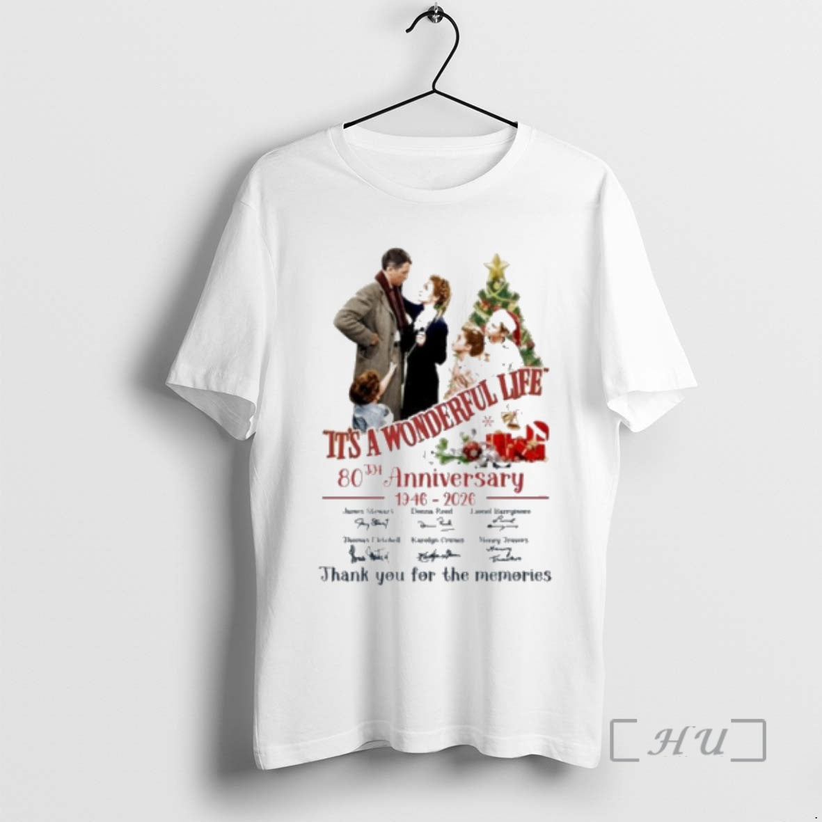 Officials Its A Wonderful Life 80th Anniversary1946 2026 Thank You For The Memories Premium T-Shirts, Hoodie, Sweatshirt