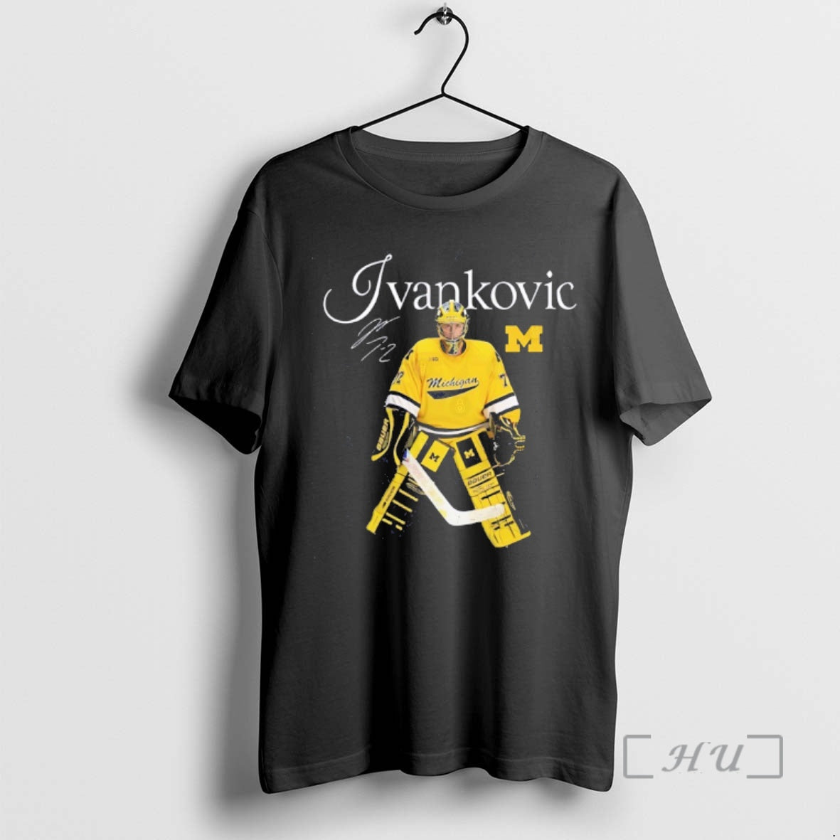Officials Jack Ivankovic Michigan Wolverines Hockey Signature 2026