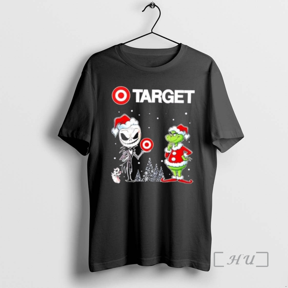 Officials Jack Skellington And Grinch X Target Is This Jolly Enough Christmas Premium T Shirts Hoodie, Sweatshirt