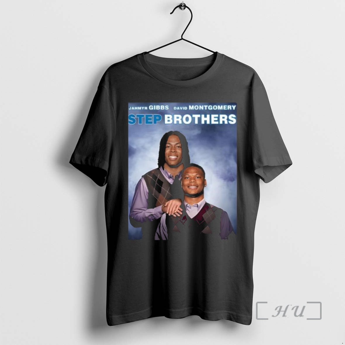 Officials Jahmyr Gibbs David Montgomery Step Brothers Parody T-Shirts, Hoodie, Sweatshirt | InkNestWear.com