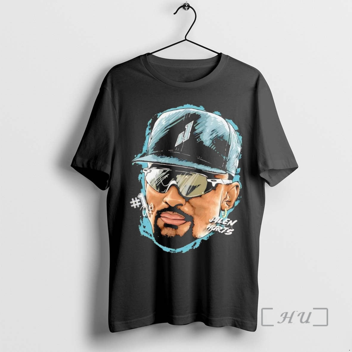 Officials Jalen Hurts Big Face T-Shirts, Hoodie, Sweatshirt | InkNestWear.com