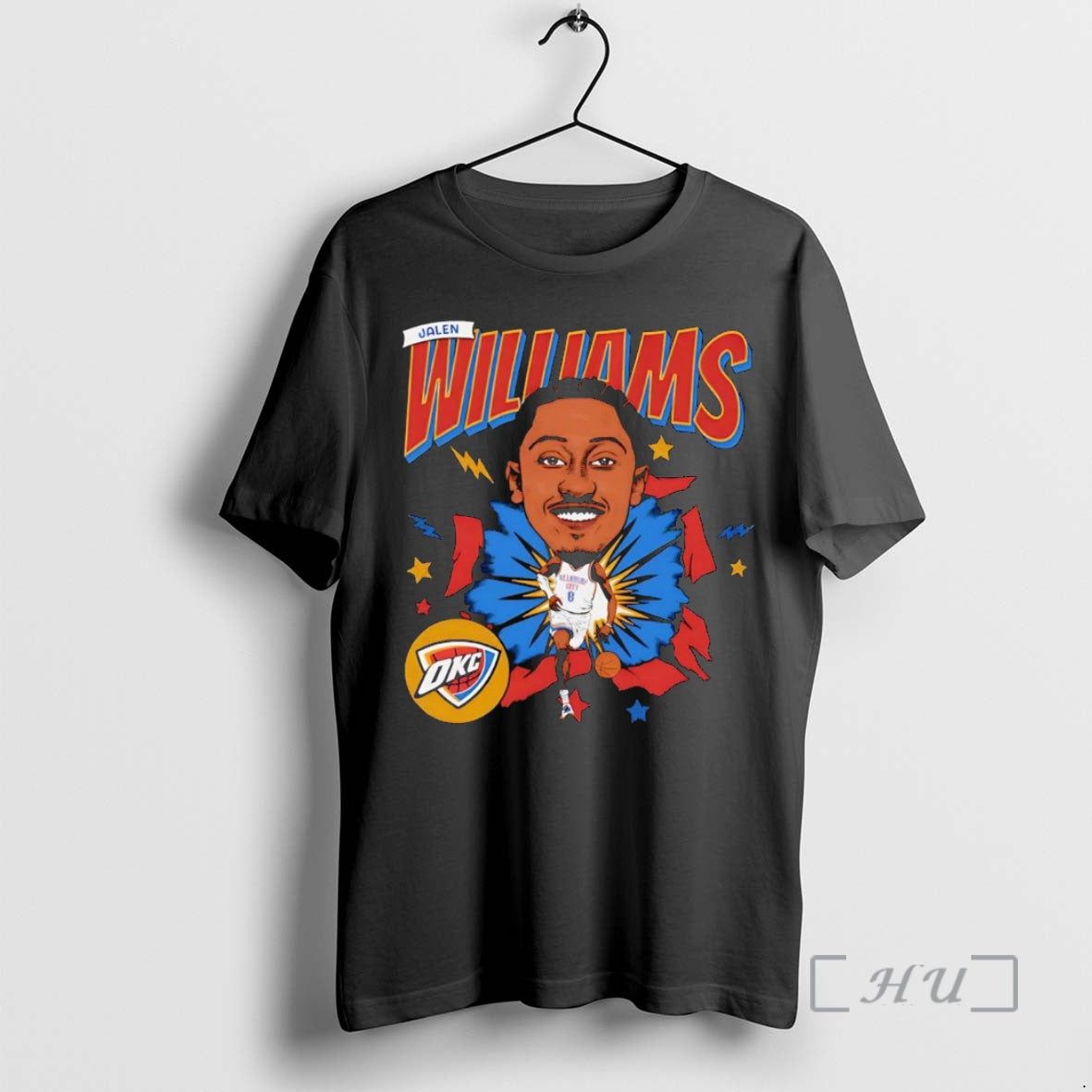 Officials Jalen Williams Caricature Oklahoma City Thunder T-Shirts, Hoodie, Sweatshirt