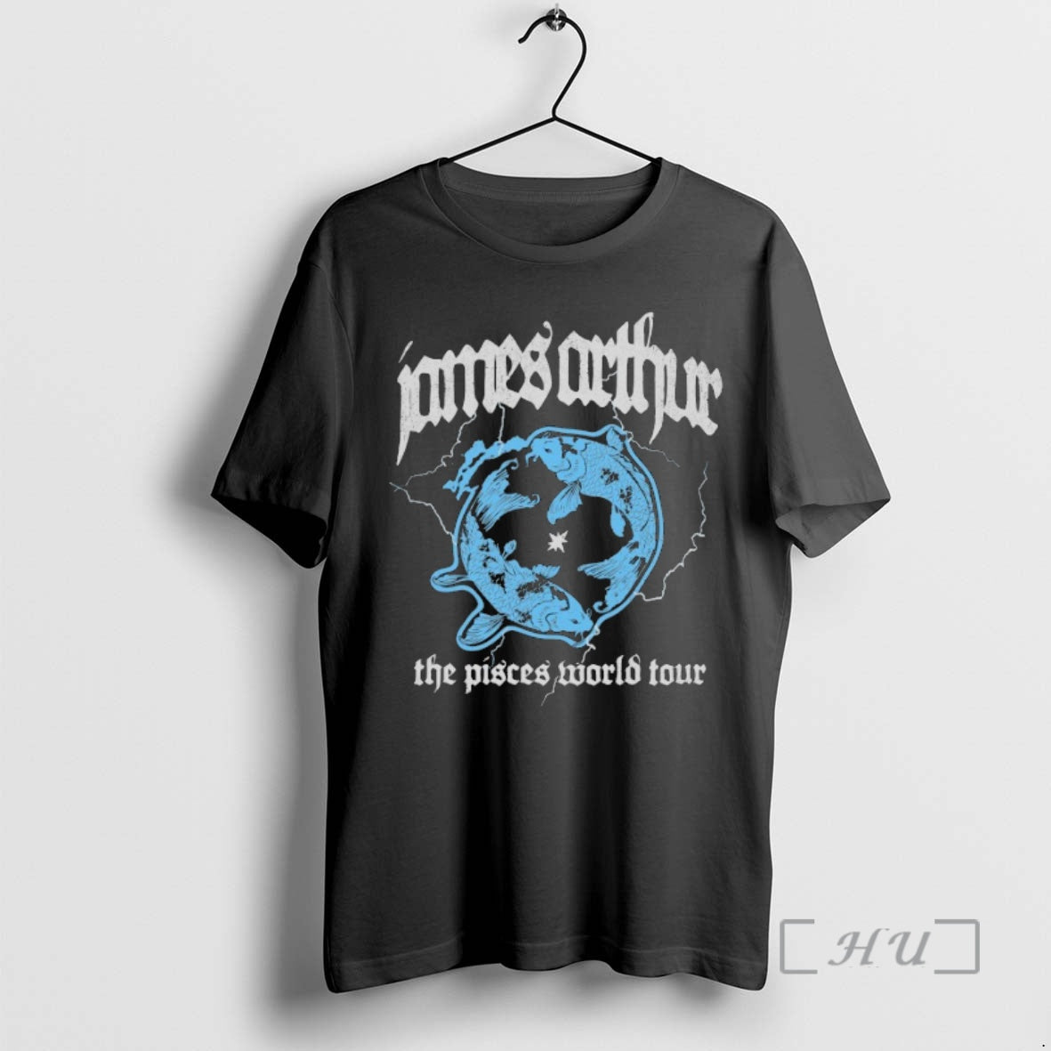Officials James Arthur The Pisces World Tour Fish T-Shirts, Hoodie, Sweatshirt | InkNestWear.com