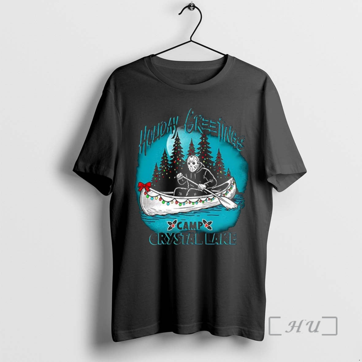 Officials Jason Voorhees Holiday Greeting Camp At Crystal Lake Christmas T-Shirts, Hoodie, Sweatshirt | InkNestWear.com