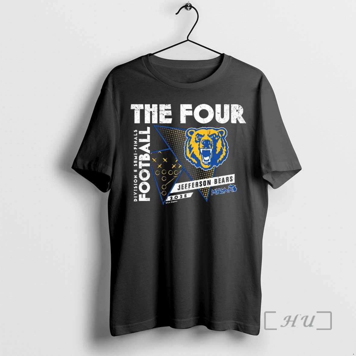 Officials Jefferson Bears 2025 D5 Semifinals The Four T-Shirts, Hoodie, Sweatshirt | InkNestWear.com