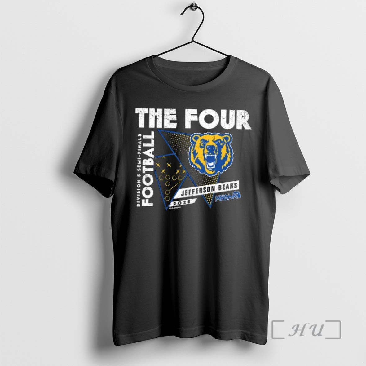 Officials Jefferson Bears 2025 Mhsaa Football Division 5 The Four T-Shirts, Hoodie, Sweatshirt | InkNestWear.com