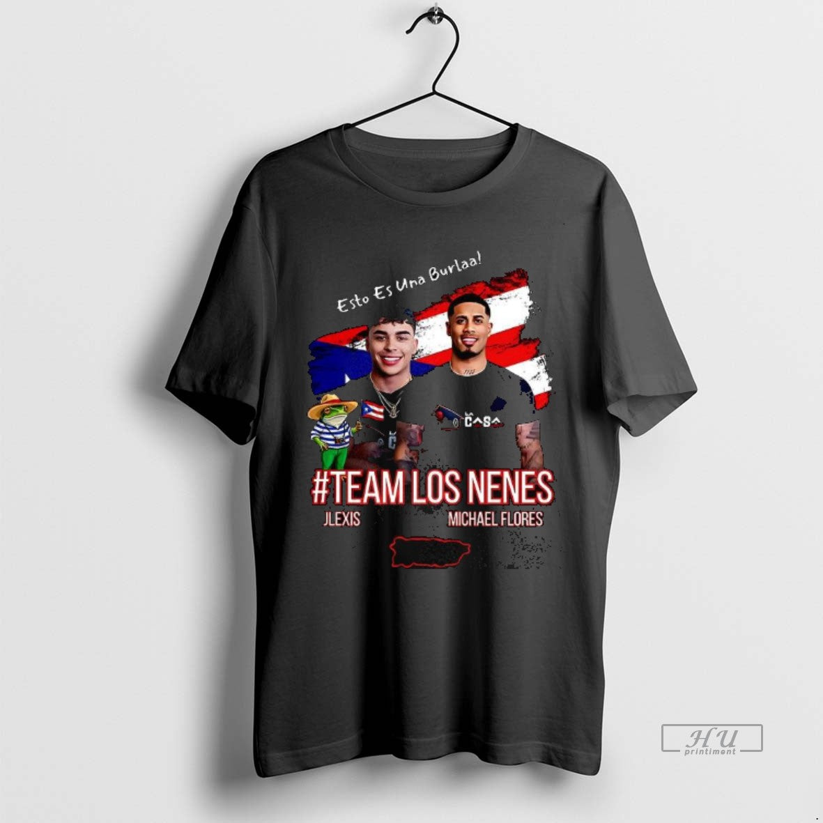Officials Jlexis And Michael Flores Team Los Nenes Esto Es Una Burlaa Premium T-Shirts, Hoodie, Sweatshirt | InkNestWear.com