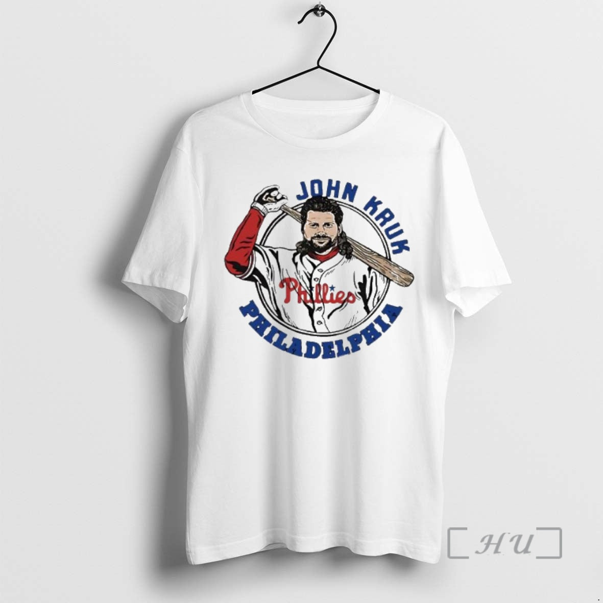 Officials John Kruk Philadelphia Phillies Red Player Portrait Retro T-Shirts, Hoodie, Sweatshirt | InkNestWear.com