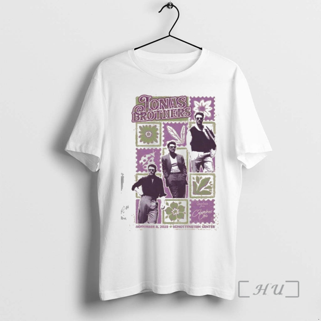 Officials Jonas Brothers Schottenstein Center November 8 2025 Concert T-Shirts, Hoodie, Sweatshirt | InkNestWear.com