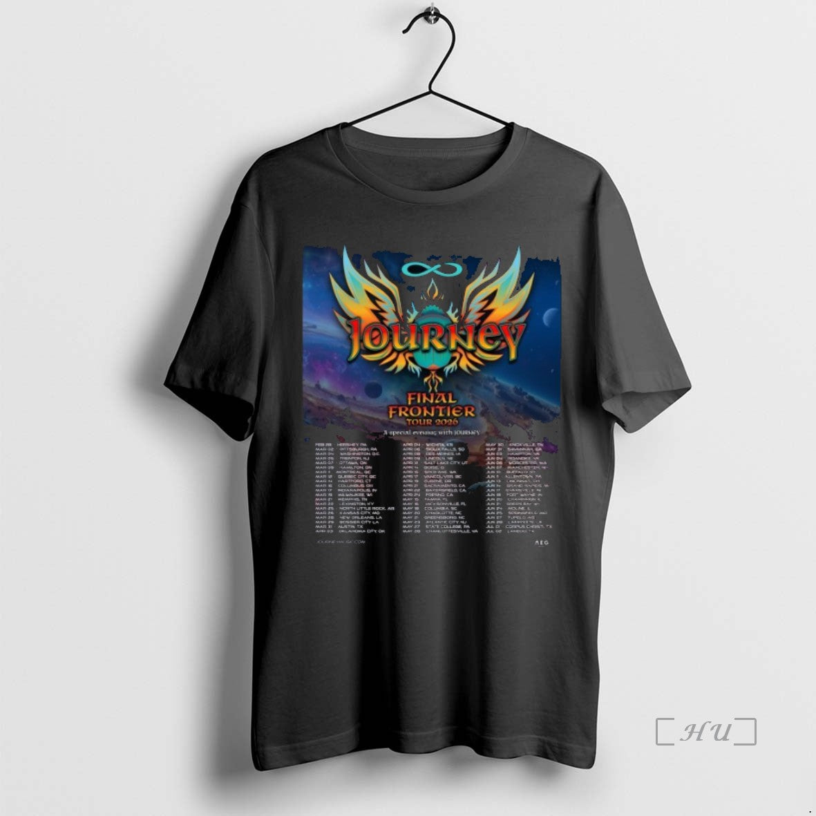 Officials Journey Final Frontier Tour 2026 Dates T-Shirts, Hoodie, Sweatshirt | InkNestWear.com