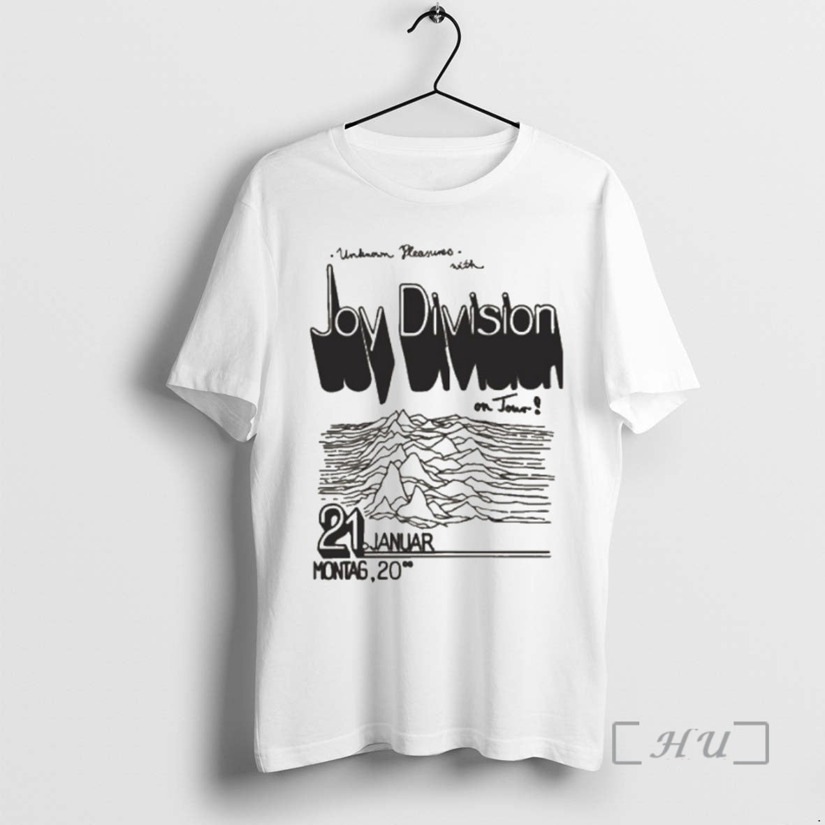 Officials Joy Division Unknown Pleasures On Tour 2025 21 Januar Montag 20 Premium T Shirts Hoodie, Sweatshirt