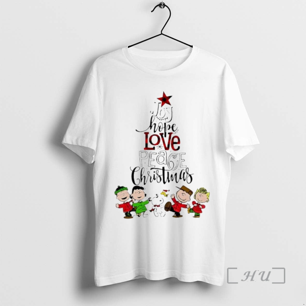Officials Joy Hope Love Peace Christmas Peanuts Comic T-Shirts, Hoodie, Sweatshirt | InkNestWear.com