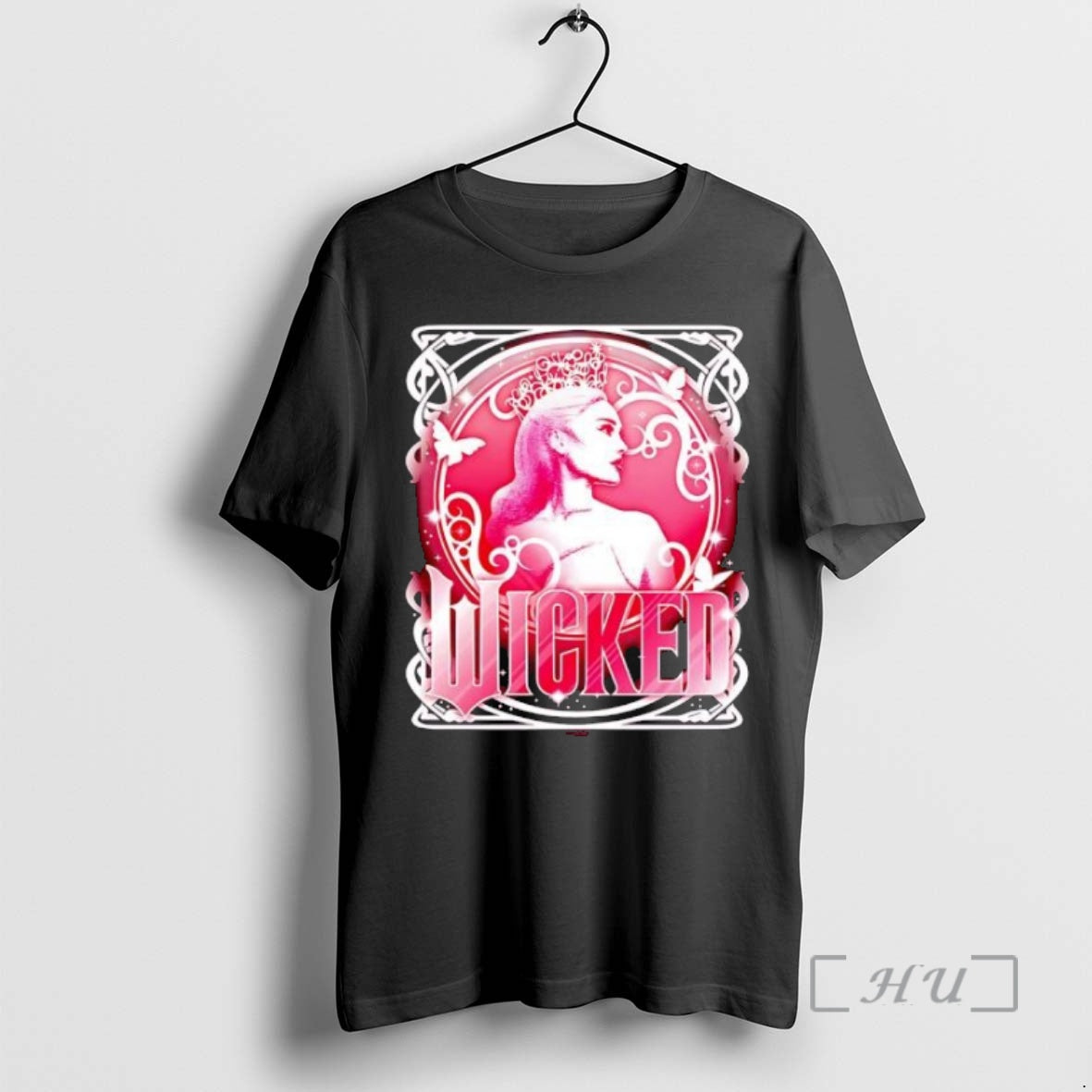 Officials Juniors Wicked Glinda Portrait Cropped Vintage T-Shirts, Hoodie, Sweatshirt | InkNestWear.com