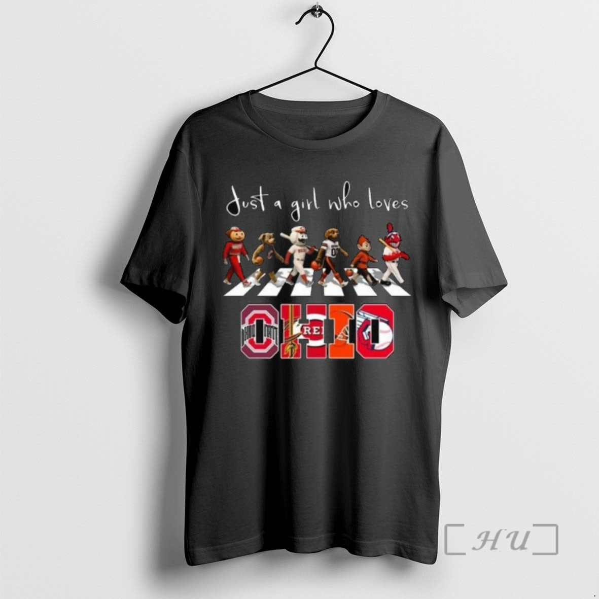 Officials Just A Girl Who Loves Mascot Ohio City Sports All Team 2025 Long Sleve T-Shirts, Hoodie, Sweatshirt