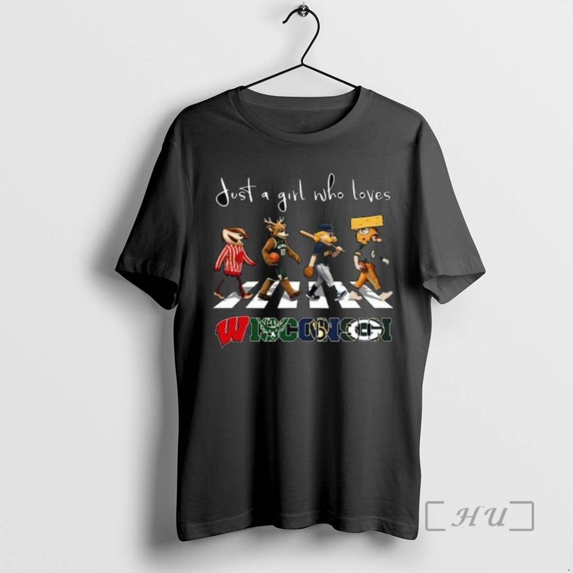 Officials Just A Girl Who Loves Mascot Wisconsin City Sports All Team 2025 Long Sleve T-Shirts, Hoodie, Sweatshirt