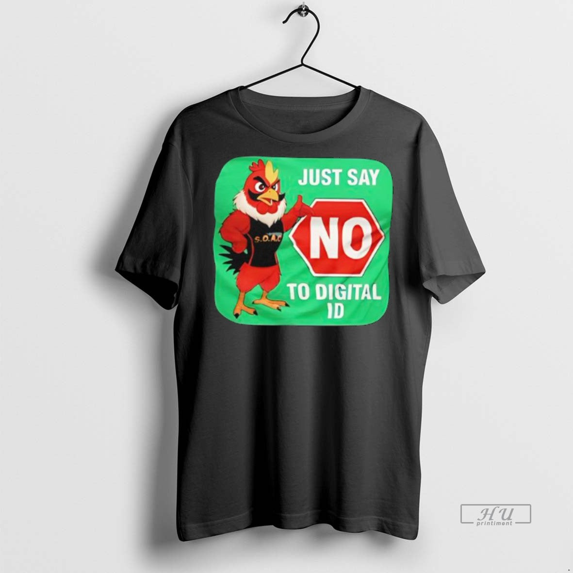 Officials Just Say No To Digital Id Red Rooster S O A Premium T-Shirts, Hoodie, Sweatshirt | InkNestWear.com