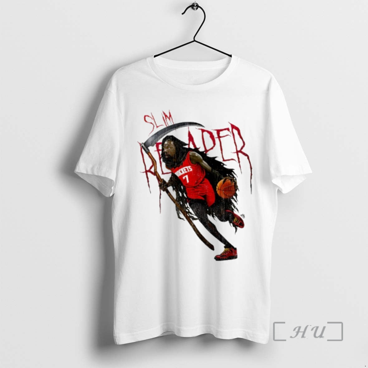 Officials Kd Slim Reaper Kevin Durant Houston Rockets T-Shirts, Hoodie, Sweatshirt | InkNestWear.com