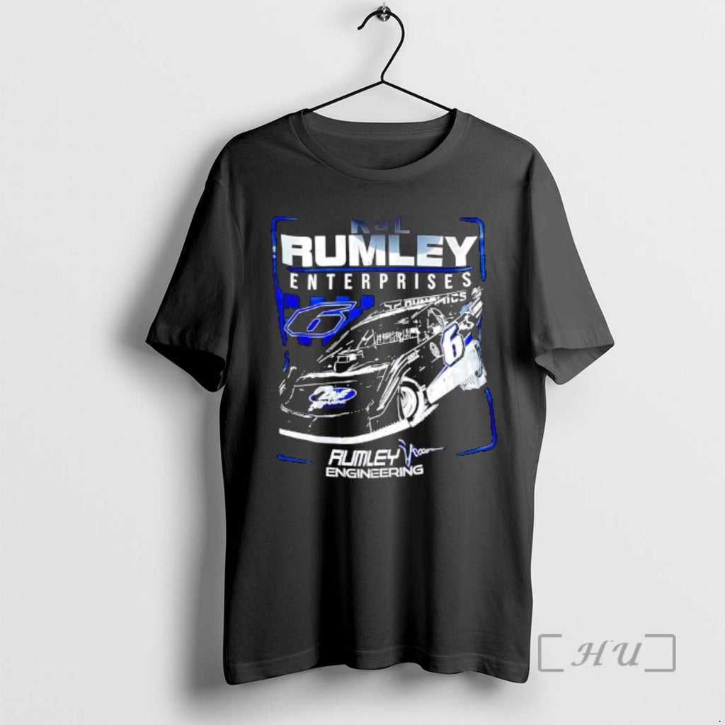 Officials Kl Rumley Enterprises Number 6 Race Car Graphic T-Shirts, Hoodie, Sweatshirt | InkNestWear.com