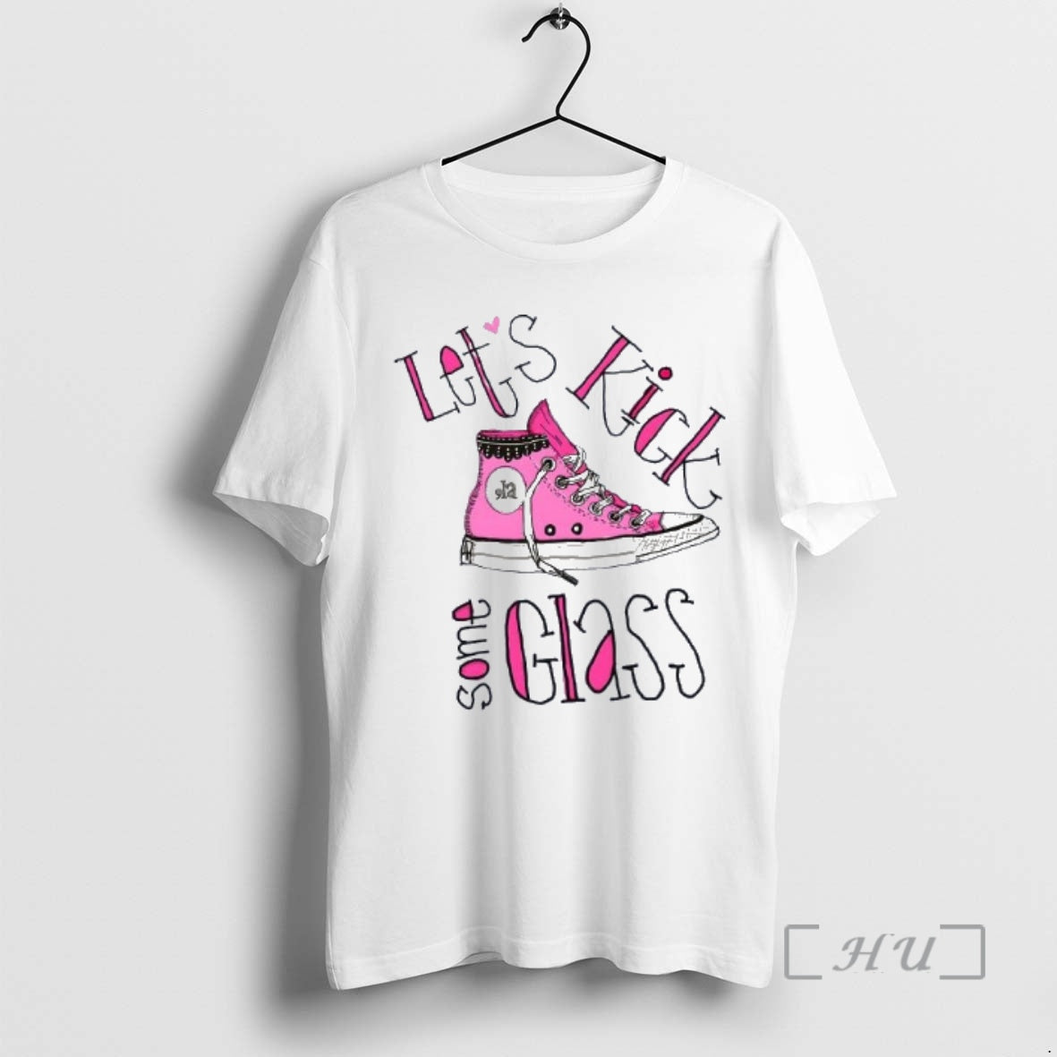 Officials Kamala Harris Chucks Lets Kick Some Glass T-Shirts, Hoodie, Sweatshirt | InkNestWear.com