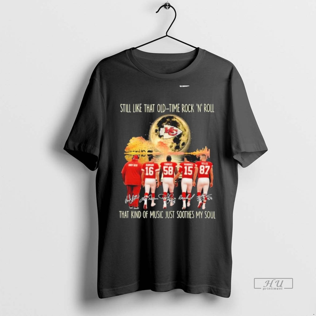 Officials Kansas City Chiefs Still Like That Old Time Rock N Roll That Kind Of T-Shirts, Hoodie, Sweatshirt | InkNestWear.com