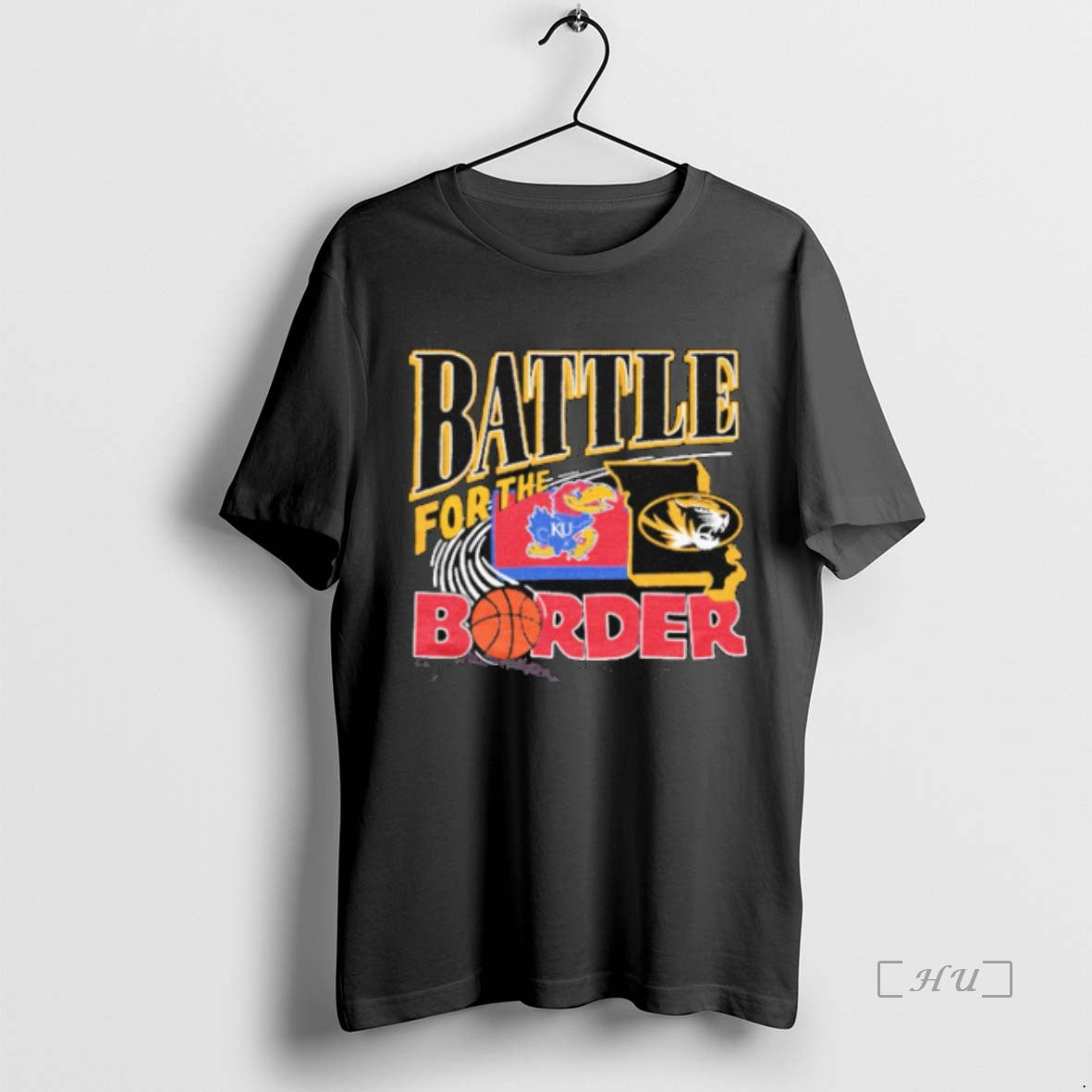 Officials Kansas Jayhawks Vs Missouri Tigers Battle For The Border T-Shirts, Hoodie, Sweatshirt | InkNestWear.com