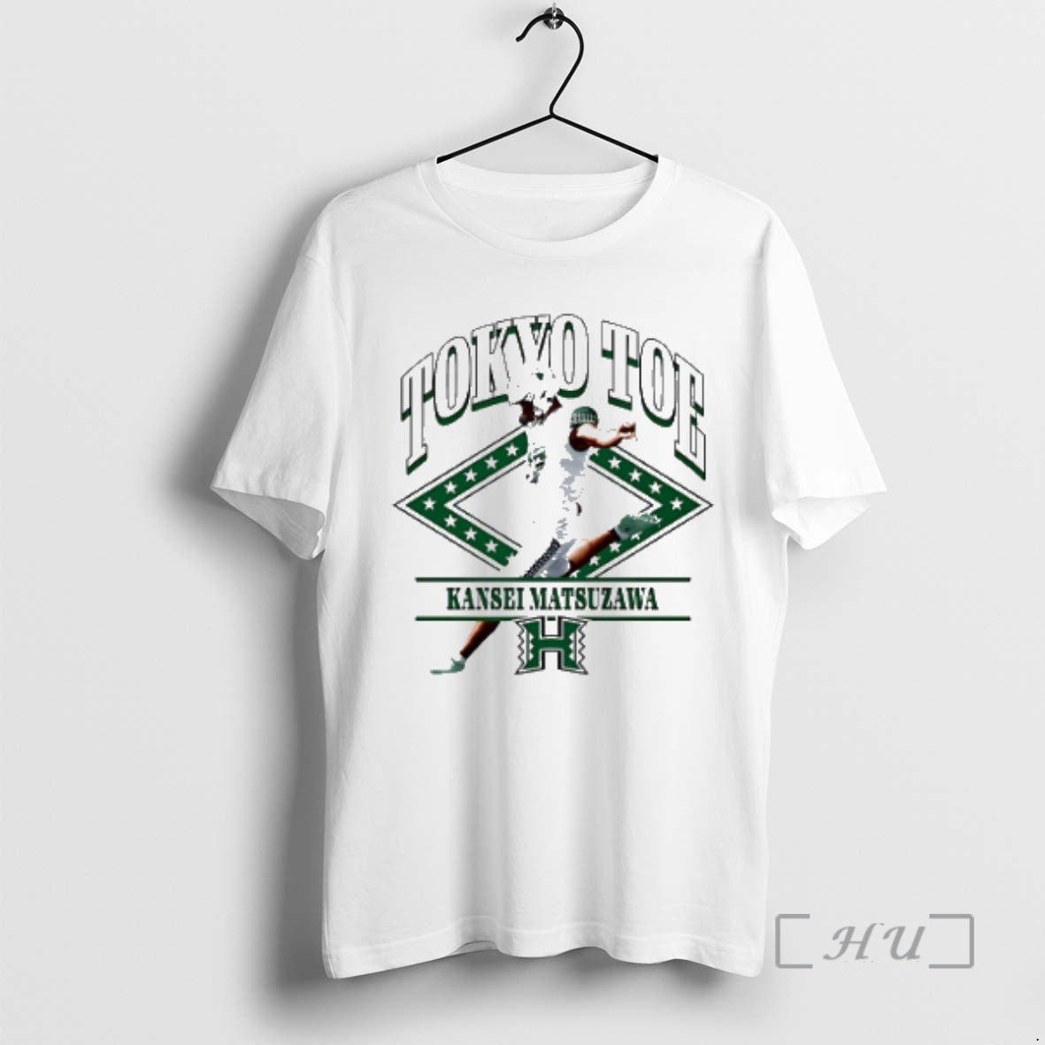 Officials Kansei Matsuzawa Hawaii Rainbow Warriors Illustrated T-Shirts, Hoodie, Sweatshirt | InkNestWear.com