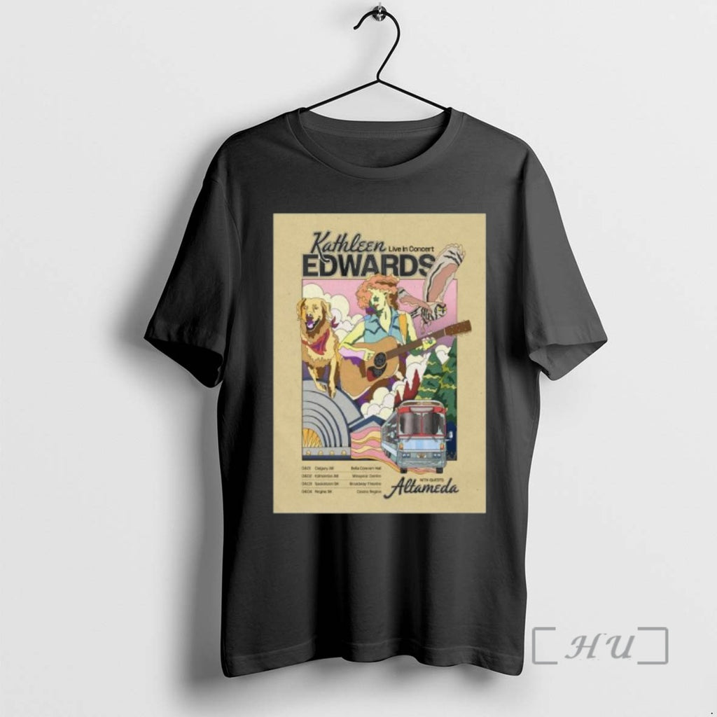 Officials Kathleen Edwards Western Canada 2026 Tour T-Shirts, Hoodie, Sweatshirt | InkNestWear.com