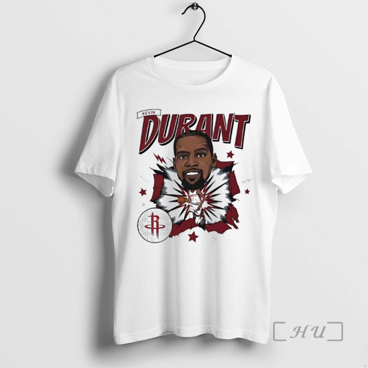 Officials Kevin Durant Houston Rockets Caricature T-Shirts, Hoodie, Sweatshirt | InkNestWear.com