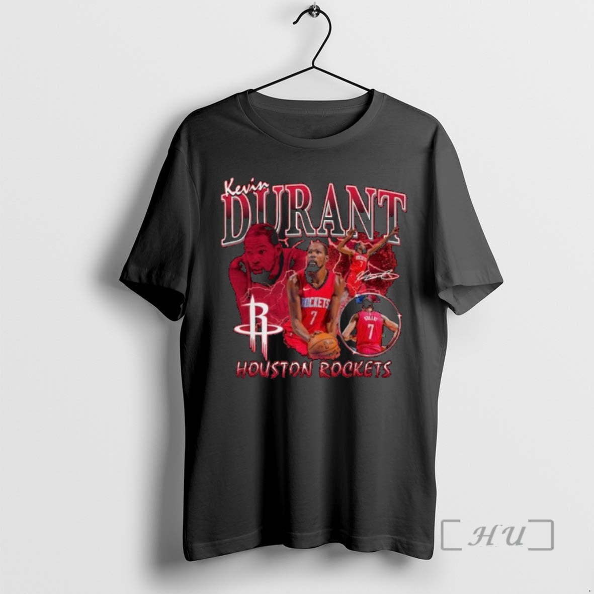 Officials Kevin Durant Red Houston Rockets Player Collage Signature T-Shirts, Hoodie, Sweatshirt | InkNestWear.com