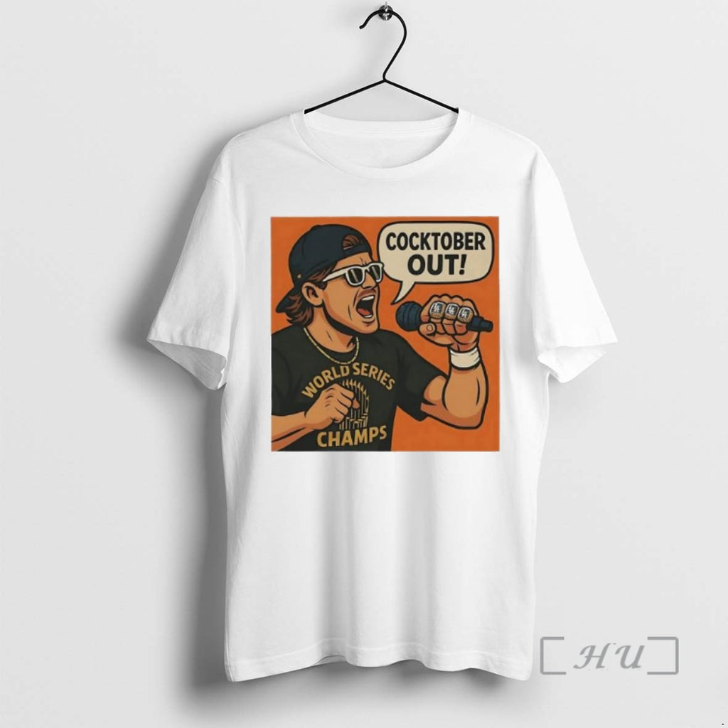Officials Kike Hernandez Cocktober Out Speech Dodgers T-Shirts, Hoodie, Sweatshirt | InkNestWear.com
