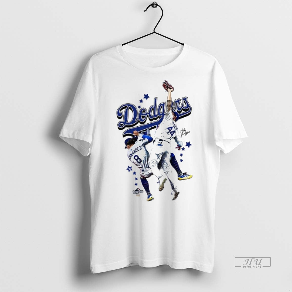 Officials Kike Hernandez And Andy Pages Los Angeles Dodgers Mlb Baseball World Series Signature Premium T-Shirts, Hoodie,...
