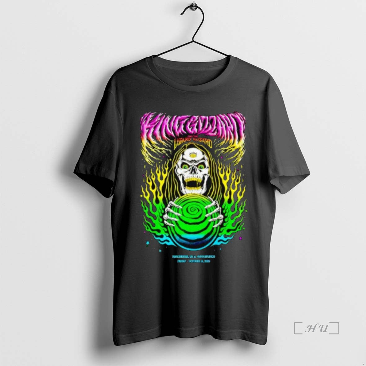 Officials King Gizzard And The Lizard Wizard Halloween Show In Manchester Uk On Oct 31 T-Shirts, Hoodie, Sweatshirt