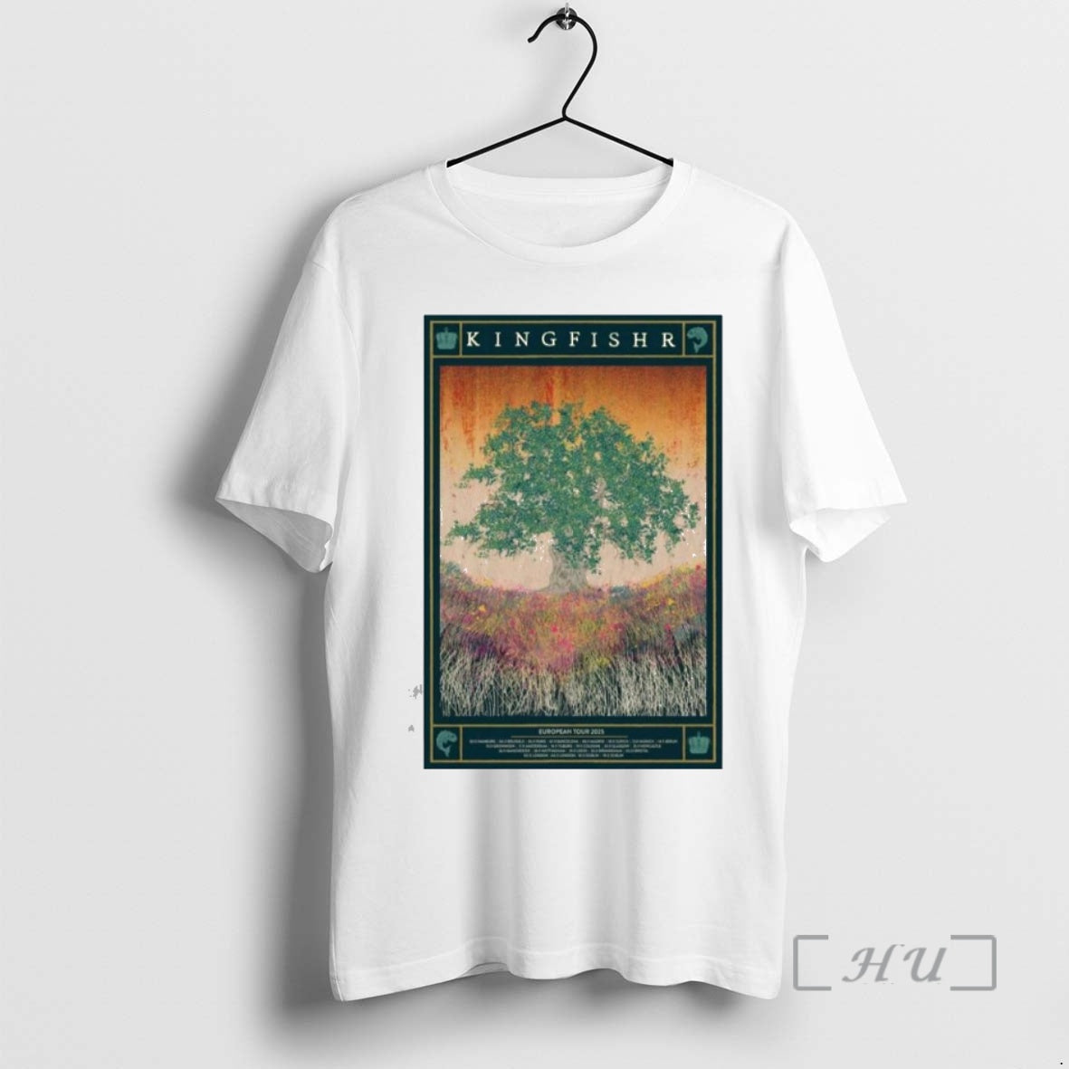 Officials Kingfishr European Tour 2025 T-Shirts, Hoodie, Sweatshirt | InkNestWear.com