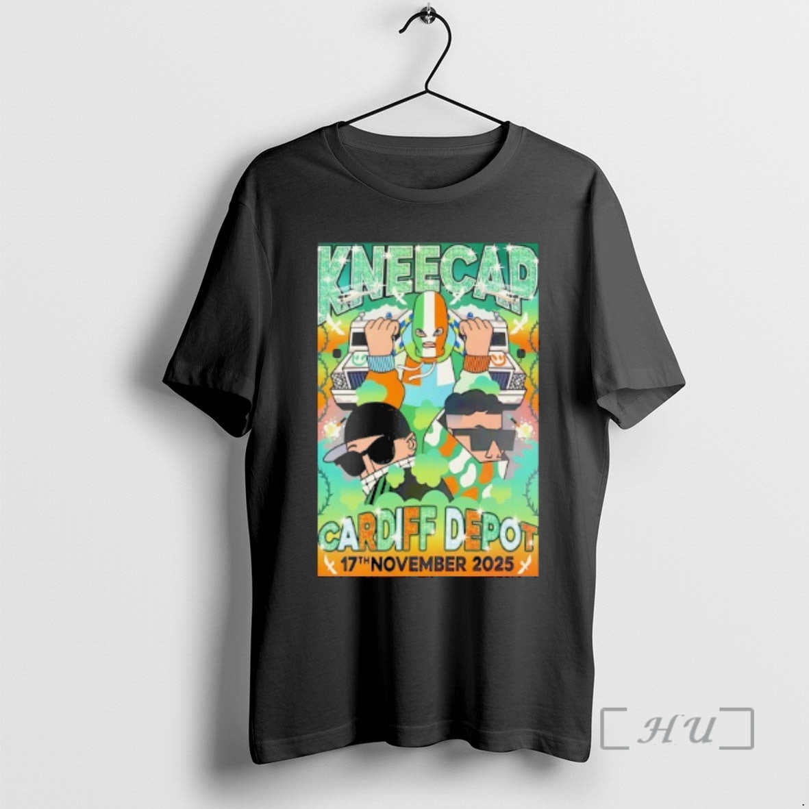 Officials Kneecap Nov 17 2025 Depot In Cardiff T-Shirts, Hoodie, Sweatshirt | InkNestWear.com