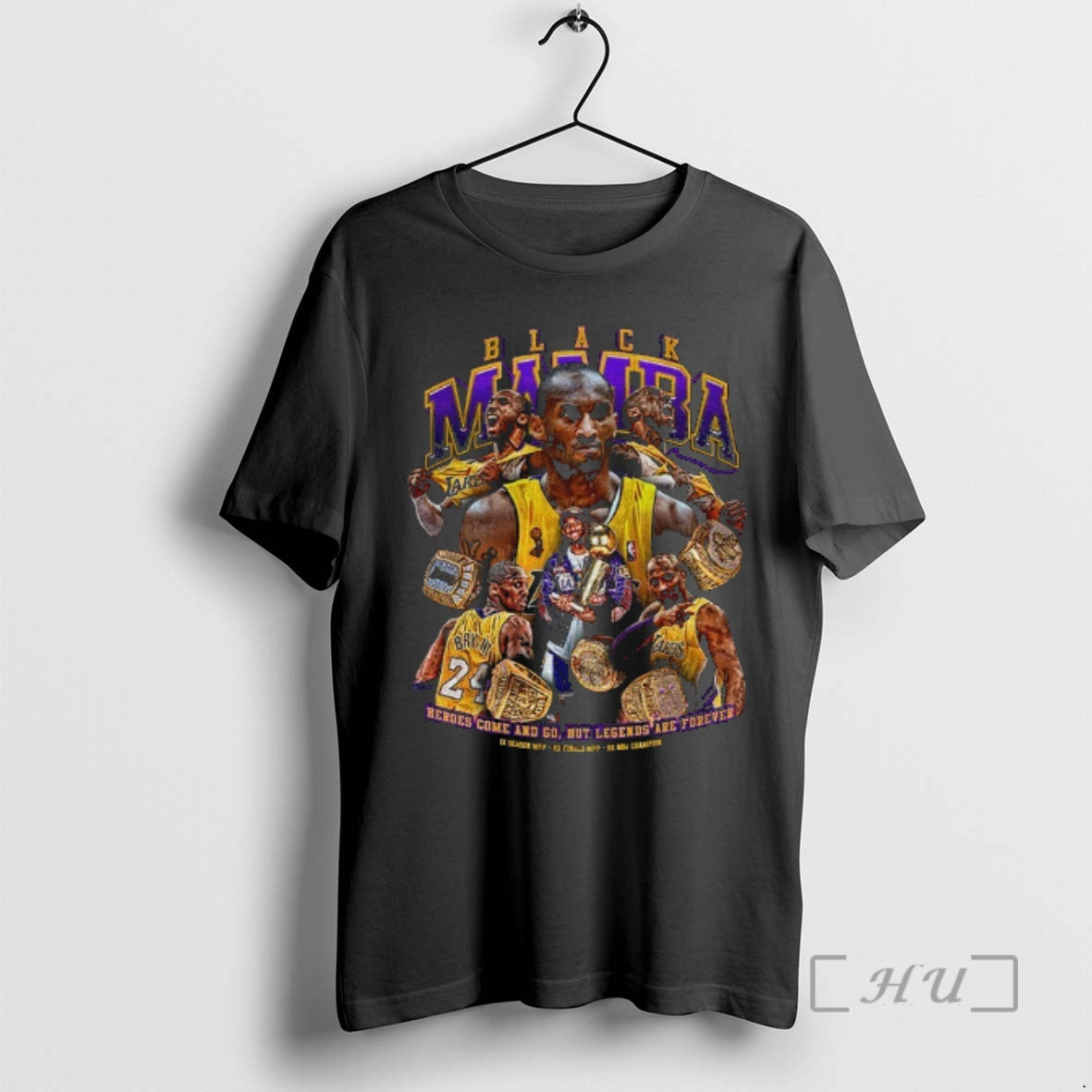 Officials Kobe Bryant Los Angeles Lakers Rings Trophy Heroes Come And Go But Legends Are T-Shirts, Hoodie, Sweatshirt