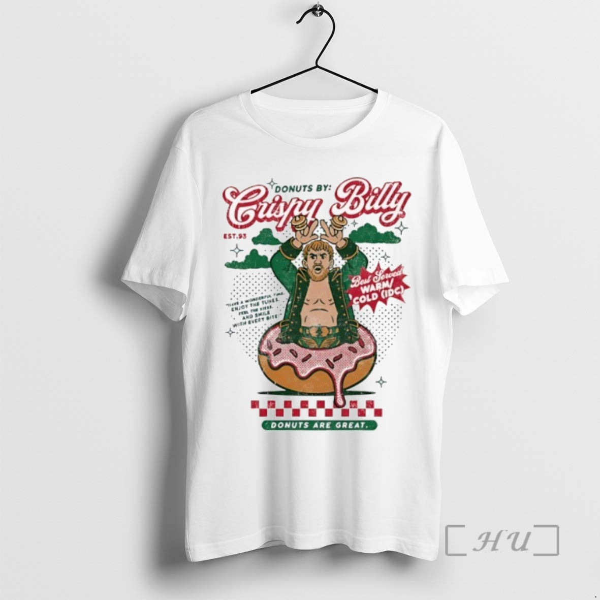 Officials Kris Statlander Donuts By Crispy Billy Donuts Are Great T Shirt Sweater