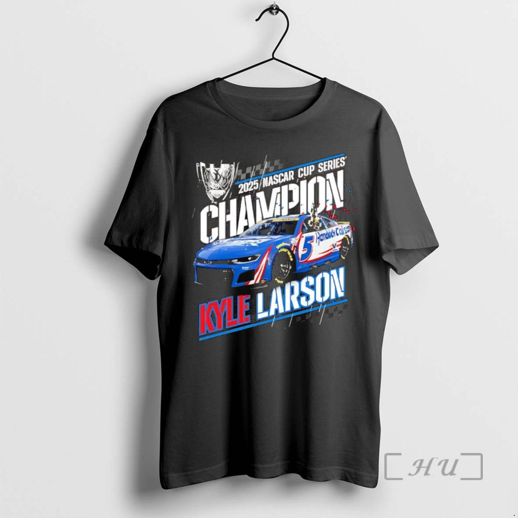Officials Kyle Larson 2025 Nascar Cup Series Champions T-Shirts, Hoodie, Sweatshirt | InkNestWear.com