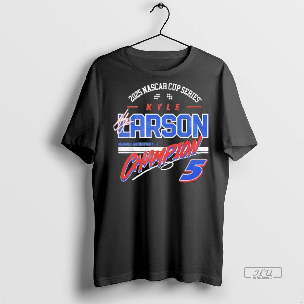 Officials Kyle Larson Hendrick Motorsports Team 2025 Nascar Cup Series Champion Signature Premium T-Shirts, Hoodie,...
