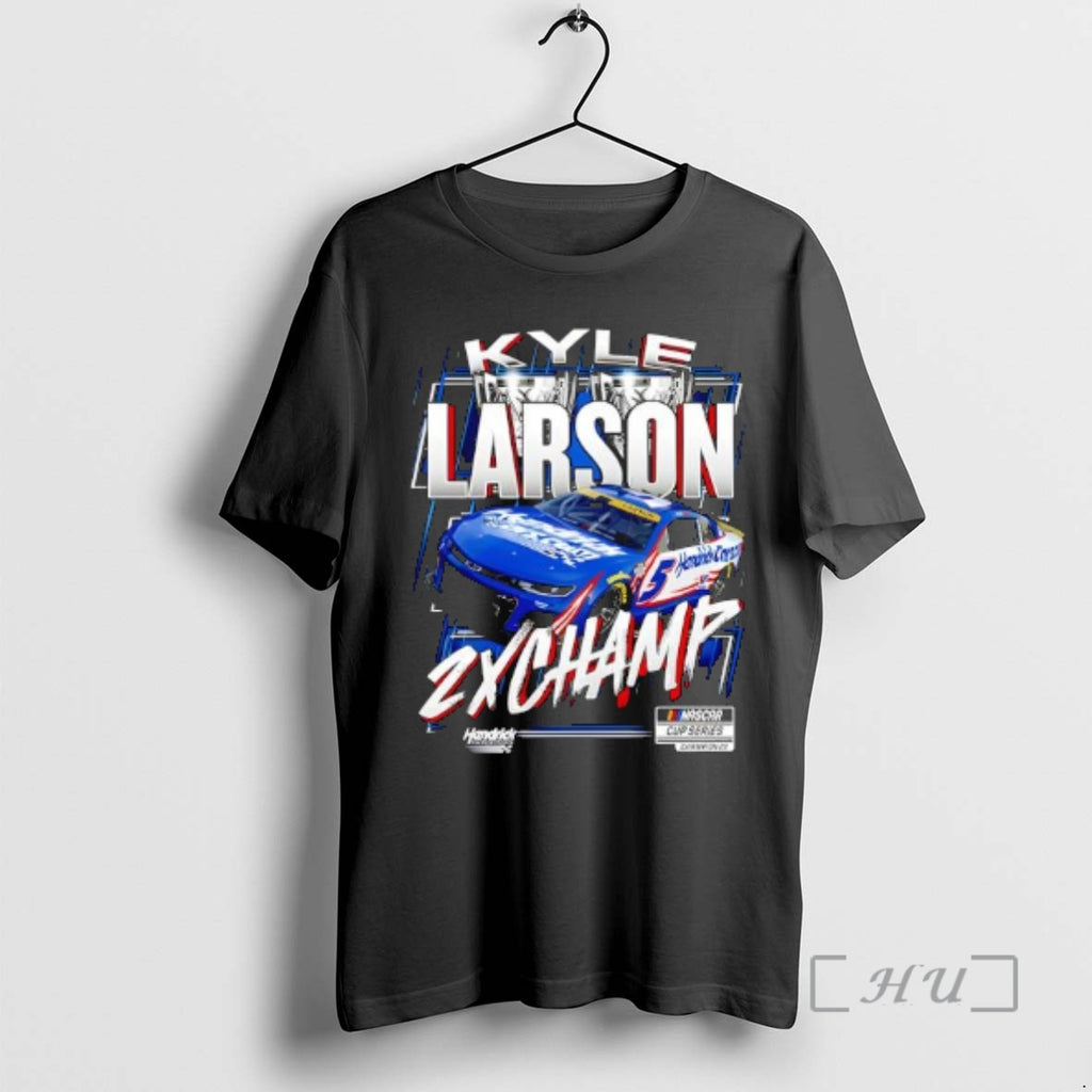 Officials Kyle Larson Hendrick Motorsports Team Collection Two Time Nascar Cup Series Champion Premium T-Shirts, Hoodie,...