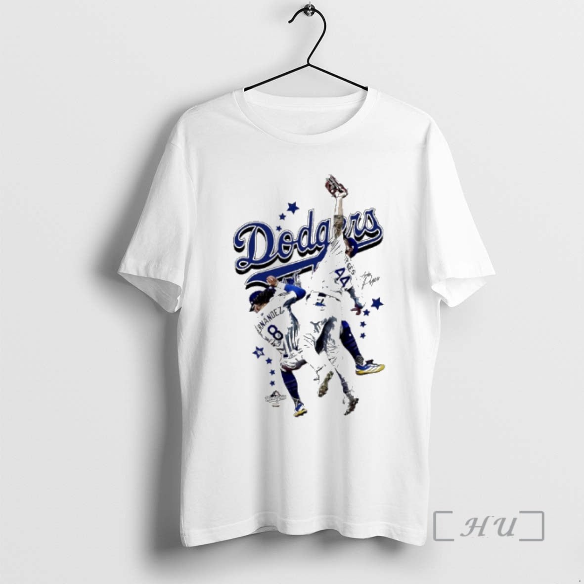 Officials La Dodgers Andy Pages And Enrique Hernandez 2025 World Series Champs Signatures Premium T-Shirts, Hoodie,...