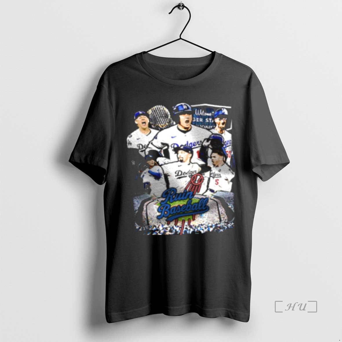 Officials La Dodgers Ruin Baseball T-Shirts, Hoodie, Sweatshirt | InkNestWear.com