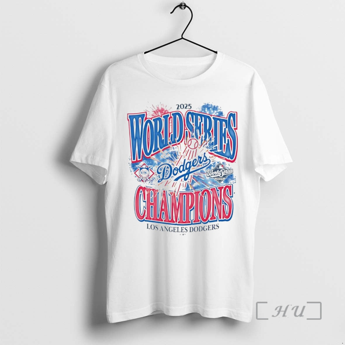 Officials La Dodgers World Series Champions 2025 Firework T-Shirts, Hoodie, Sweatshirt | InkNestWear.com