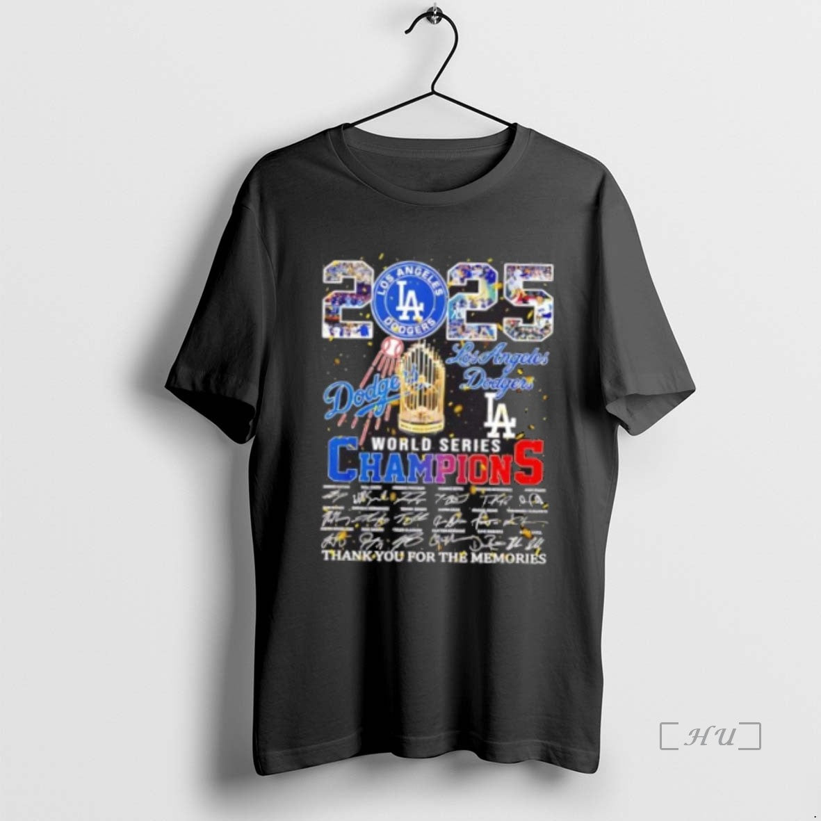 Officials La Dodgers World Series Champions 2025 Thank You For The Memories T-Shirts, Hoodie, Sweatshirt | InkNestWear.com