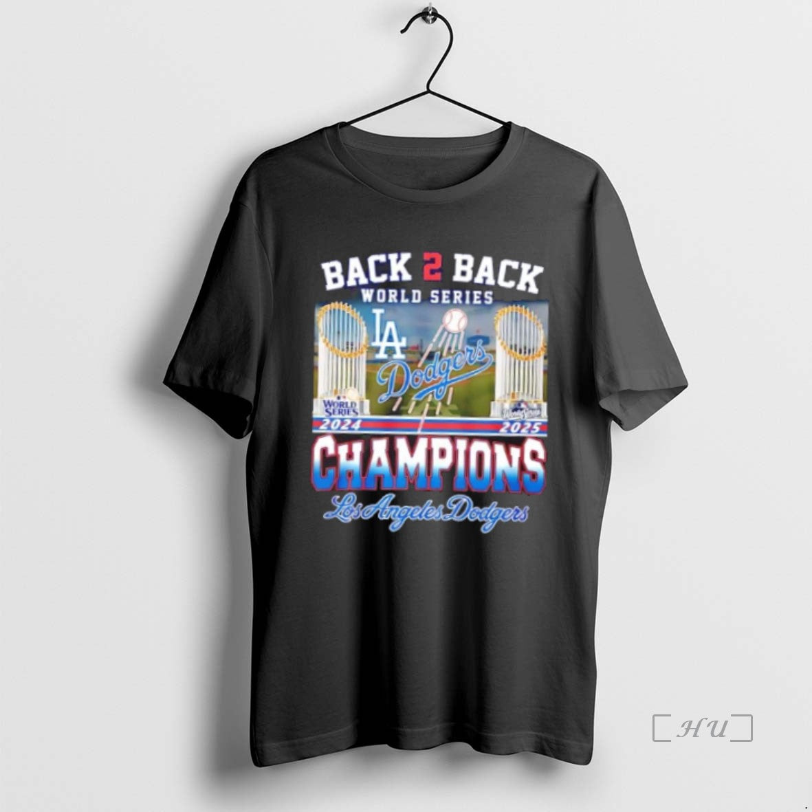 Officials La Dodgers Back To Back 2024 2025 World Series Champions Trophy T-Shirts, Hoodie, Sweatshirt | InkNestWear.com