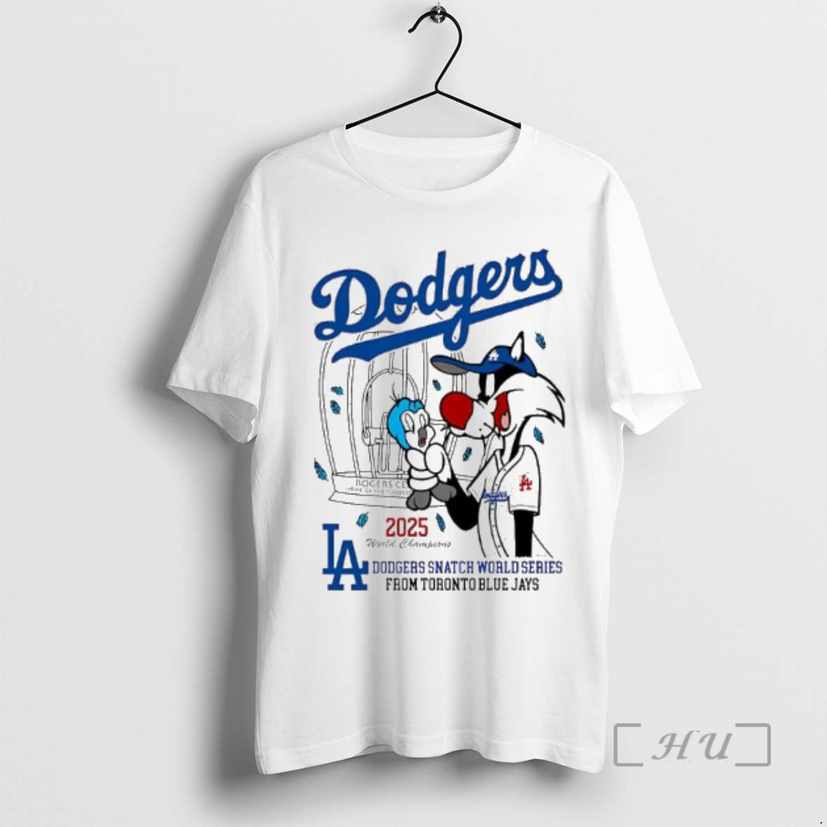 Officials La Dodgers Snatch World Series From Toronto Blue Jays Mascot 2025 T-Shirts, Hoodie, Sweatshirt | InkNestWear.com