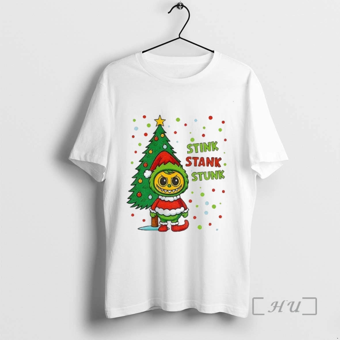 Officials Labubu Elf Xmas Stink Stank Stunk Christmas T-Shirts, Hoodie, Sweatshirt | InkNestWear.com